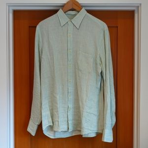 JCrew Irish linen dress shirt